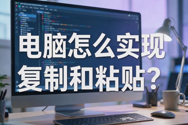 电脑怎么实现复制和粘贴?