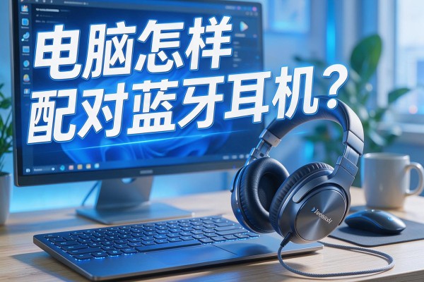 电脑怎样配对蓝牙耳机？