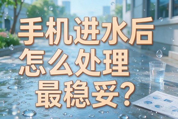 手机进水后怎么处理最稳妥?