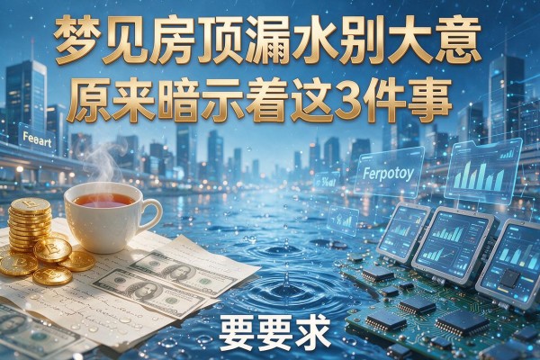 梦见房顶漏水别大意 原来暗示着这3件事