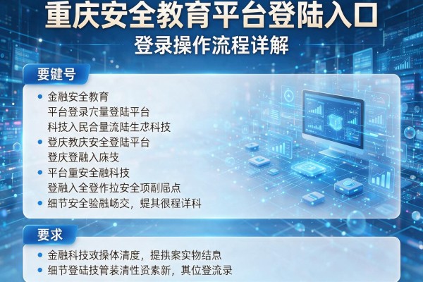 重庆安全教育平台登陆入口及登录操作流程详解