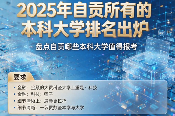 2025年自贡所有的本科大学排名出炉 盘点自贡哪些本科大学值得报考