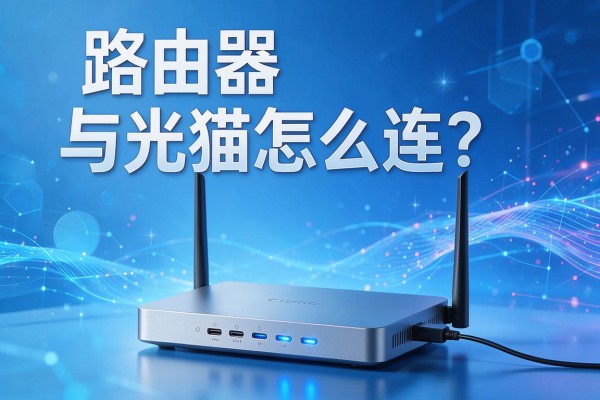 路由器与光猫怎么连?