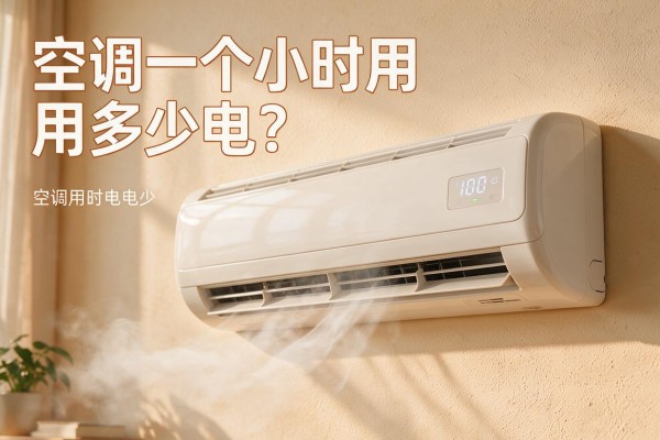 空调一个小时用多少电?