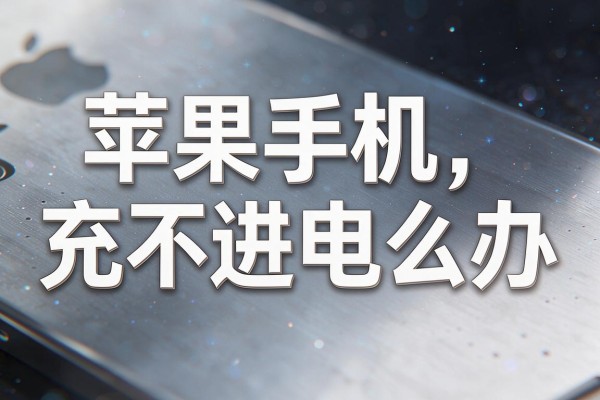 苹果手机充不进电怎么办
