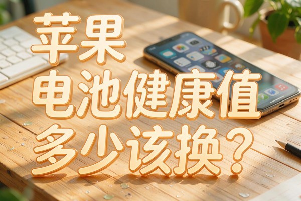 苹果手机电池健康值多少该换？