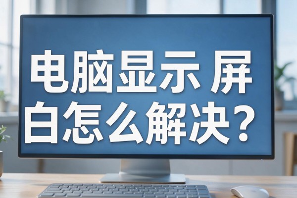 电脑显示白屏怎么解决?