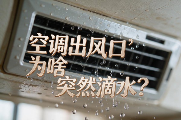 空调出风口为啥突然滴水?