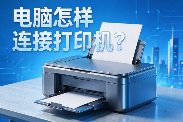电脑怎样连接打印机?