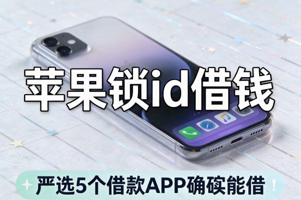 苹果手机锁id借钱,严选5个借款APP确实能借