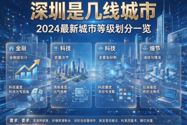深圳是几线城市 2024最新城市等级划分一览