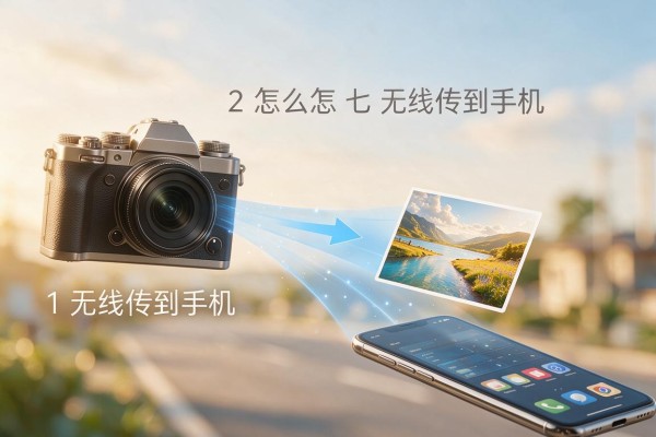 相机照片怎么无线传到手机
