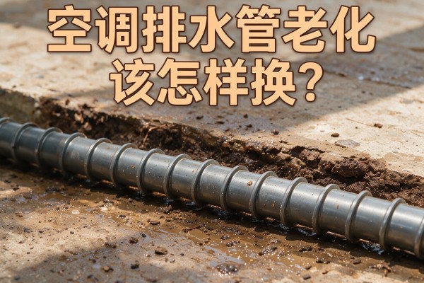 空调排水管老化该怎样换?