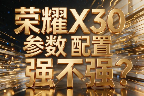 荣耀X30参数配置强不强?