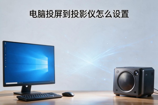 电脑投屏到投影仪怎么设置