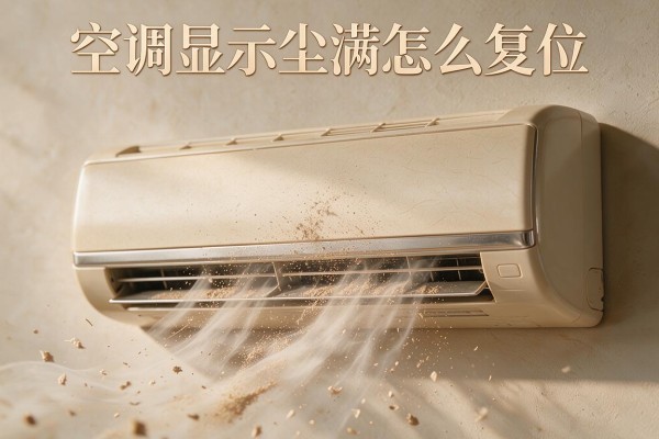 空调显示尘满怎么复位
