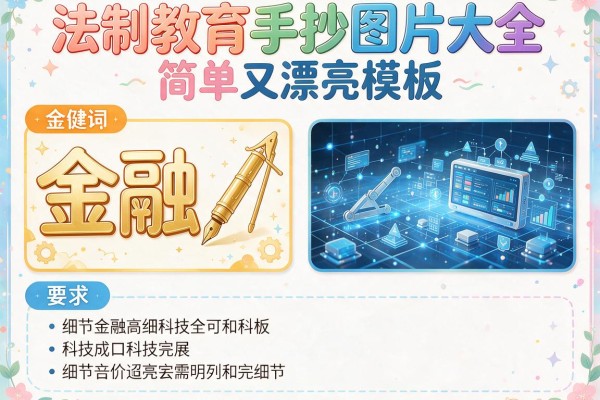 法制教育手抄报图片大全简单又漂亮模板