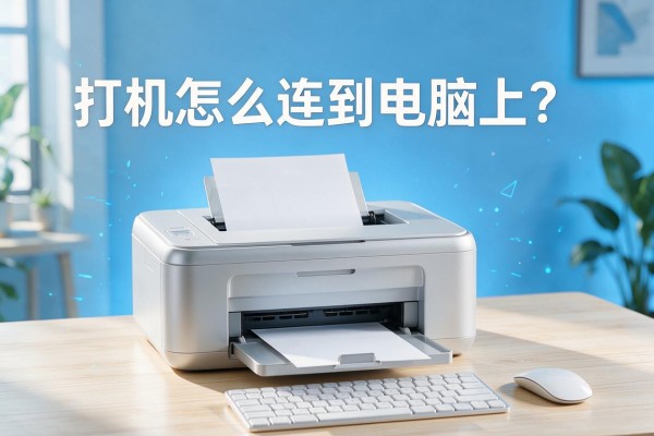 打印机怎么连到电脑上?