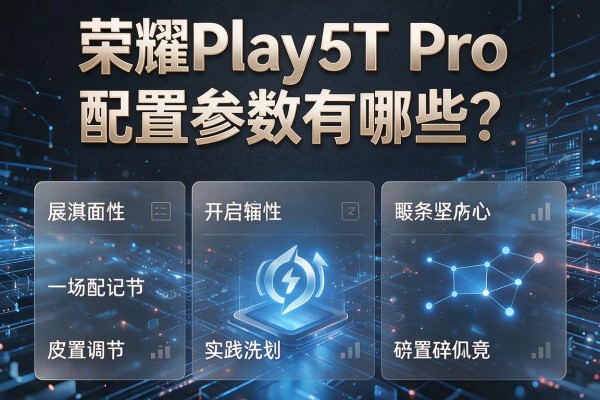 荣耀Play5T Pro配置参数有哪些?