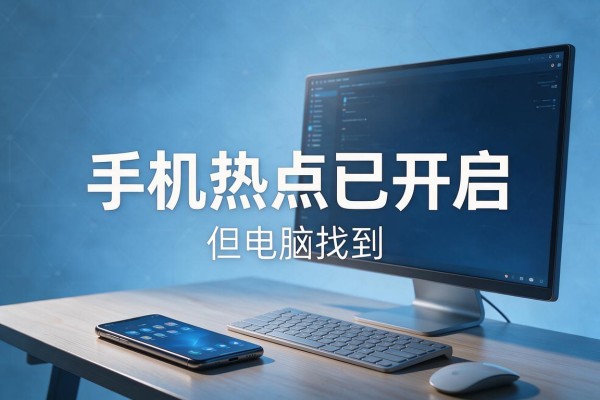 手机热点已开启但电脑找不到