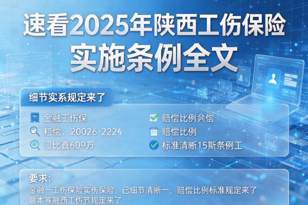 速看2025年陕西工伤保险实施条例全文及赔偿比例和标准规定来了