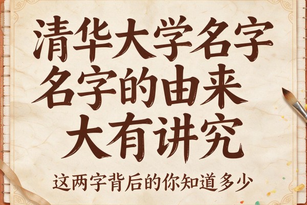 清华大学名字的由来大有讲究 这两个字背后的深意你知道多少