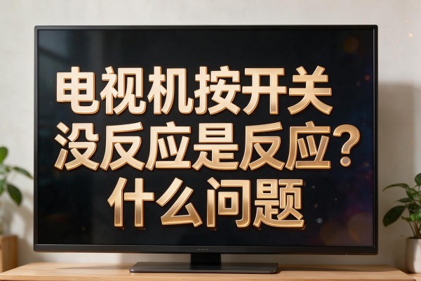 电视机按开关没反应是什么问题?