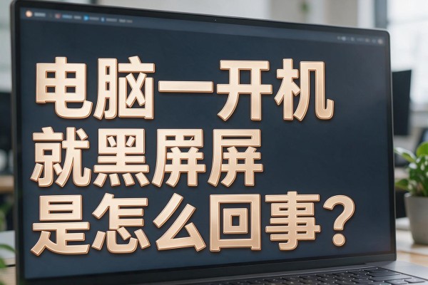 电脑一开机就黑屏是怎么回事?