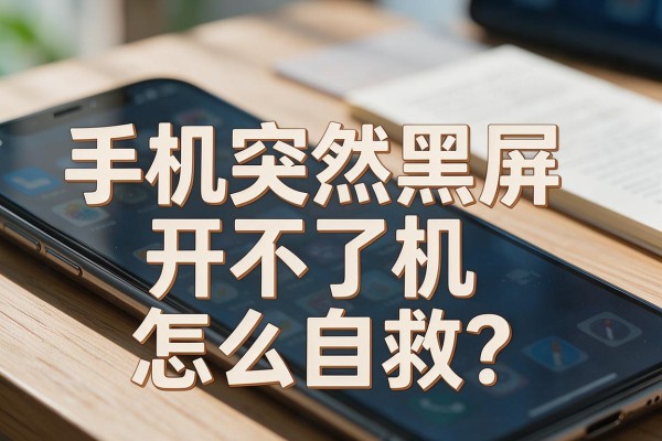 手机突然黑屏开不了机怎么自救?