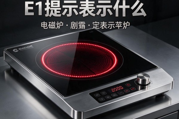 电磁炉E1提示表示什么