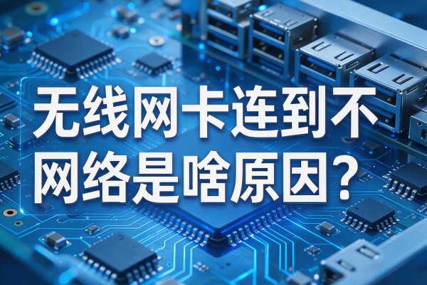 无线网卡连不到网络是啥原因？