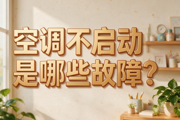 空调不启动是哪些故障?
