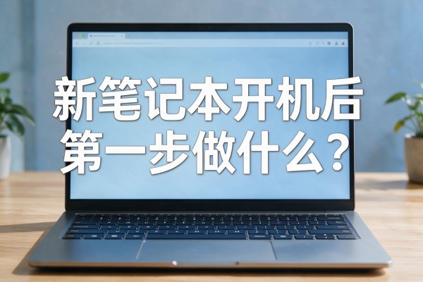 新笔记本开机后第一步做什么?