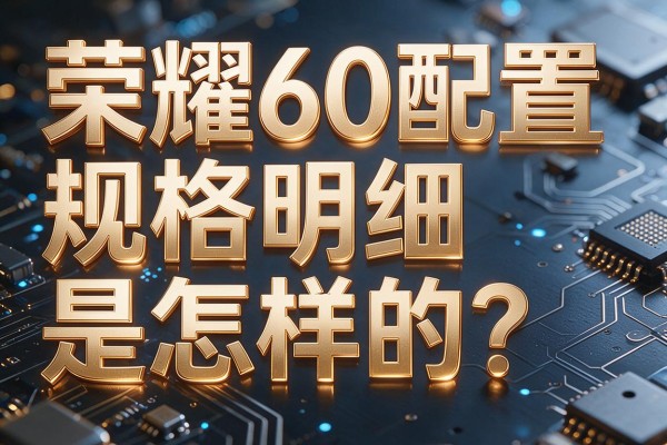 荣耀60配置规格明细是怎样的?