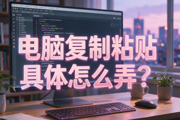 电脑复制粘贴具体怎么弄？
