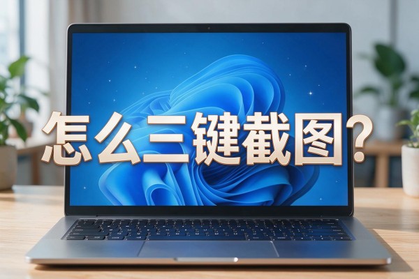笔记本电脑怎么三键截图?