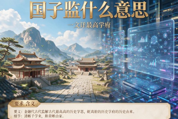 国子监什么意思 一文详解古代最高学府的历史由来与含义