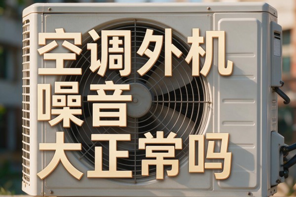 空调外机噪音大正常吗