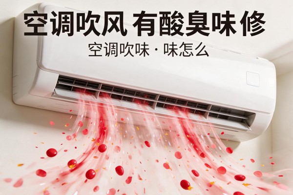 空调吹风有酸臭味怎么修