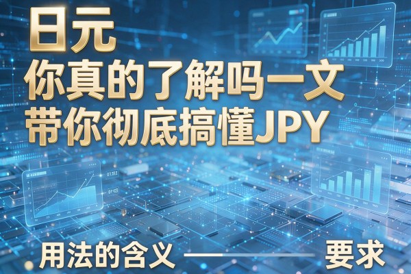 日元英文缩写你真的了解吗一文带你彻底搞懂JPY的含义与用法