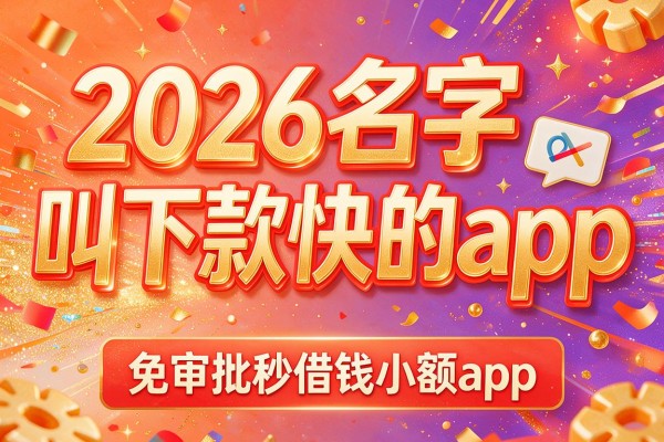 2026名字叫下款快的app，免审批秒借钱小额app