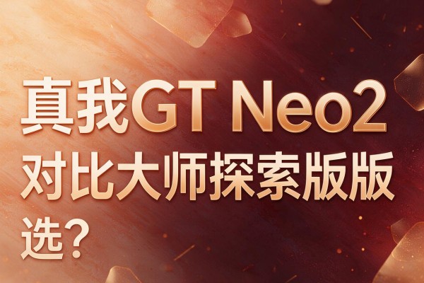 真我GT Neo2对比大师探索版怎么选？