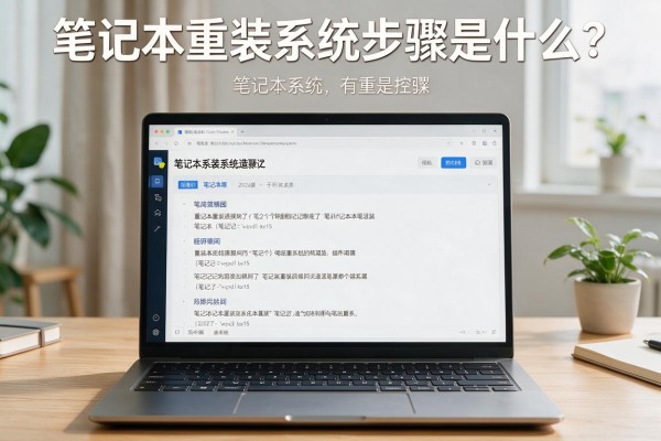 笔记本重装系统步骤是什么?
