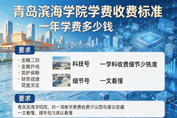 青岛滨海学院学费收费标准 一年学费多少钱一文看懂建议收藏