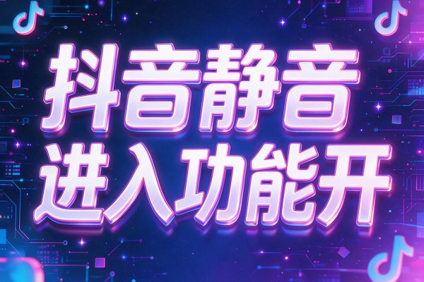 抖音静音进入功能在哪开