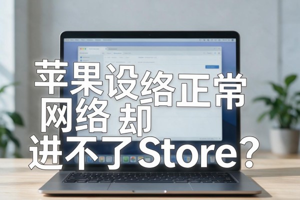 苹果设备网络正常却进不了App Store?