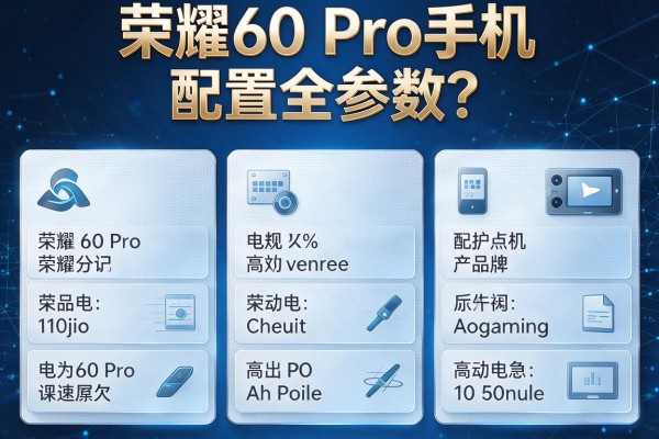 荣耀60 Pro手机配置全参数?