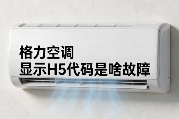 格力空调显示H5代码是啥故障