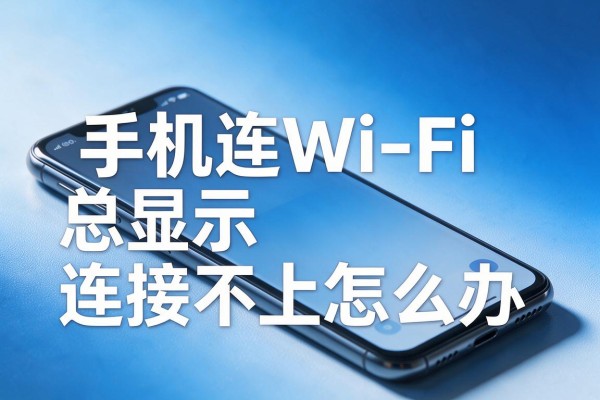 手机连WiFi总显示连接不上怎么办