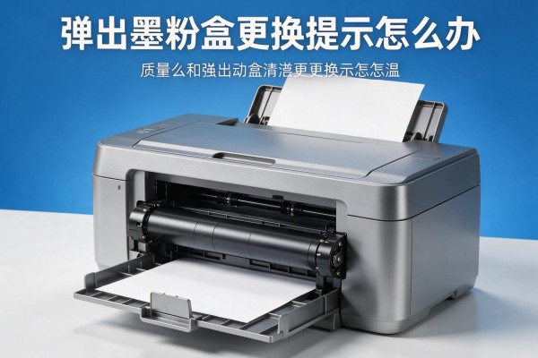 打印机弹出墨粉盒更换提示怎么办